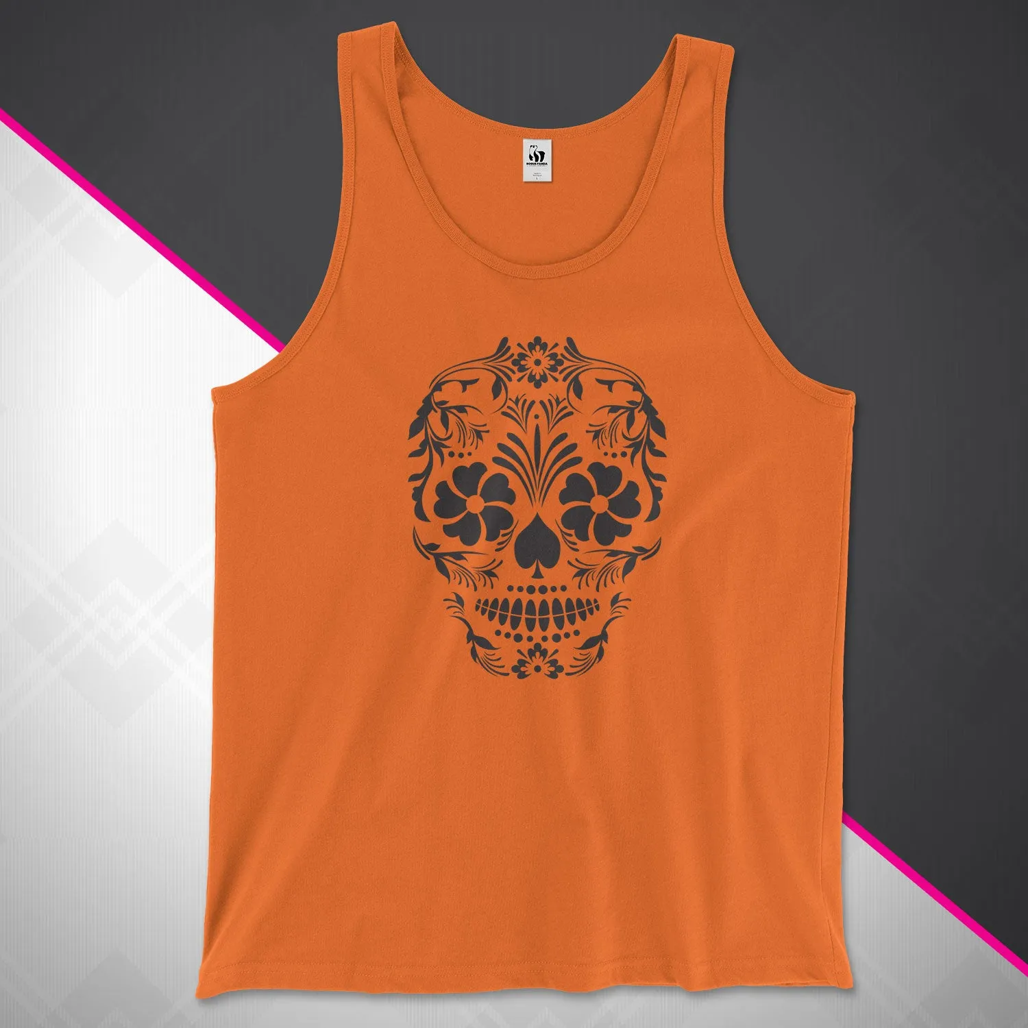 Day of the Dead Skull Unisex Tank