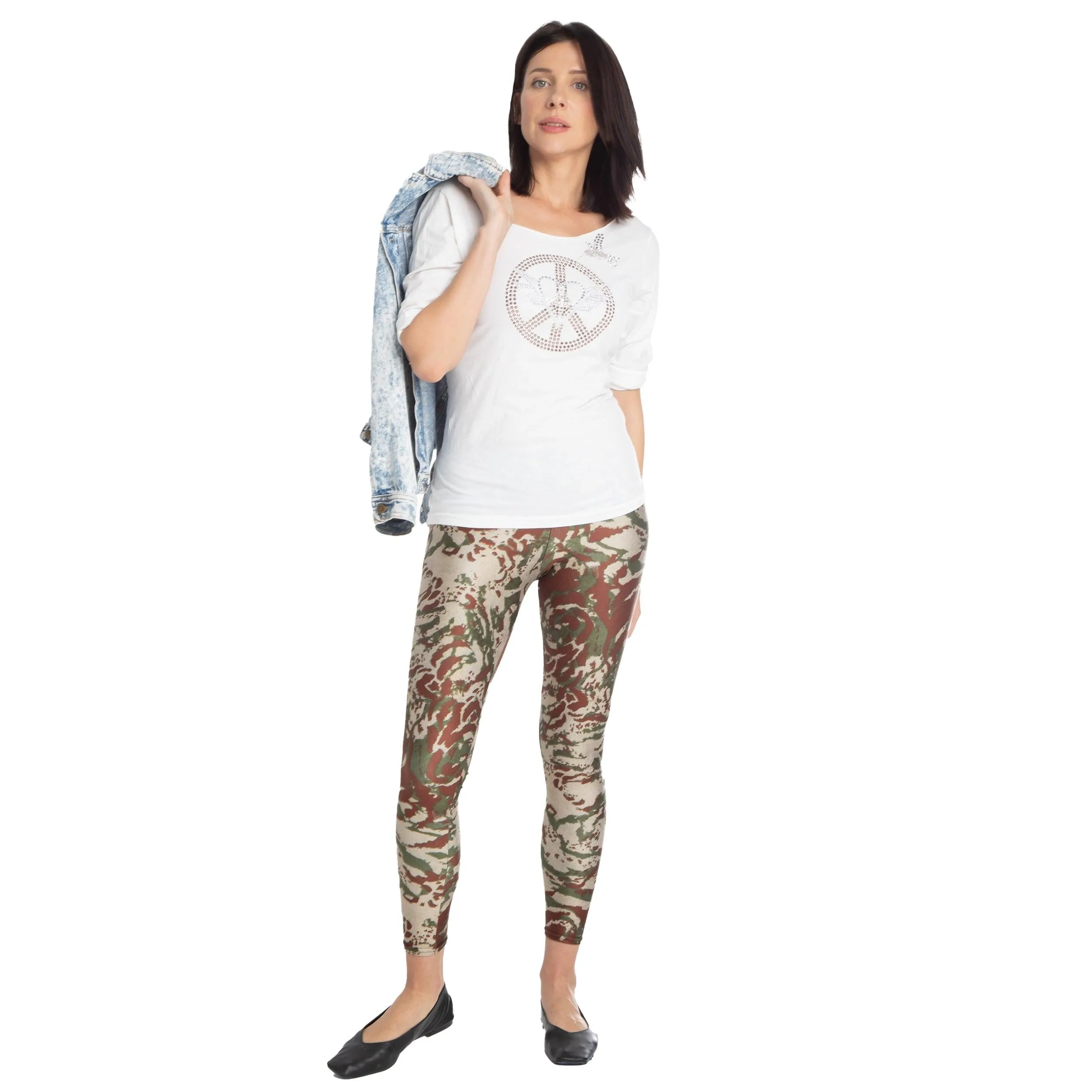 Desert Camo Capri