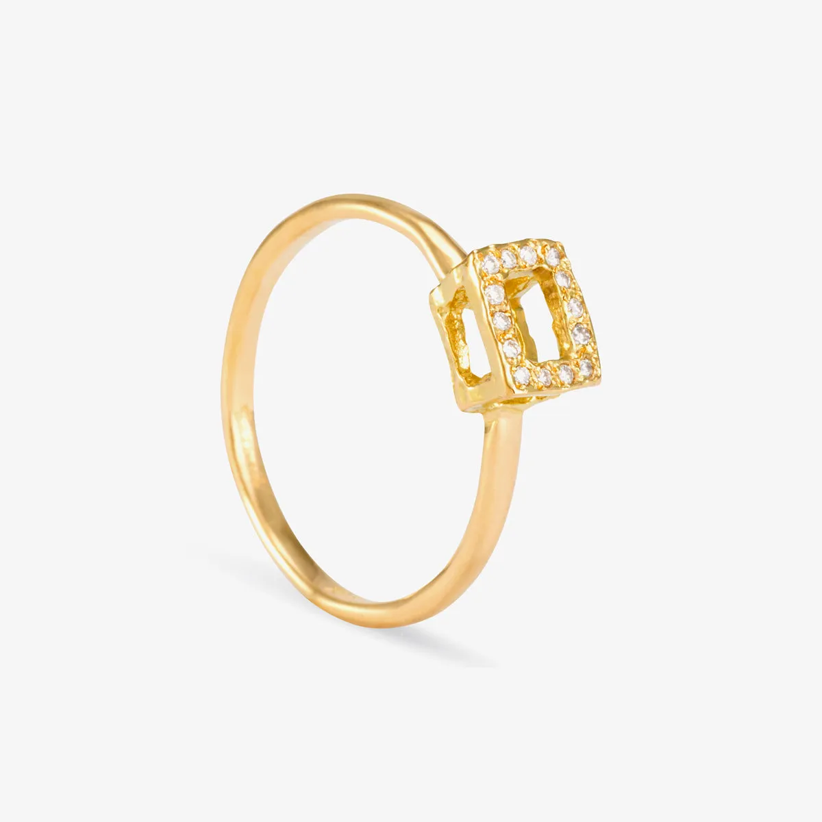 Diamond Box Ring | R0307W