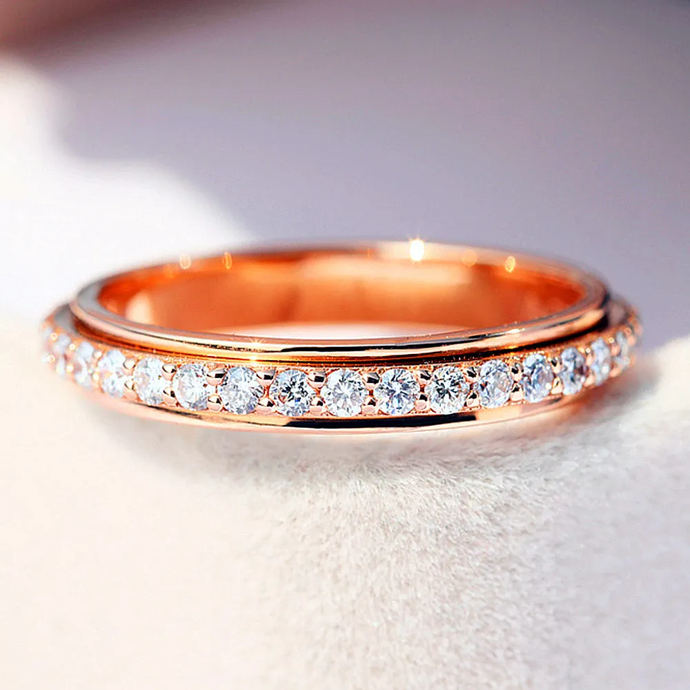 Diamond Full Eternity Spinning Ring