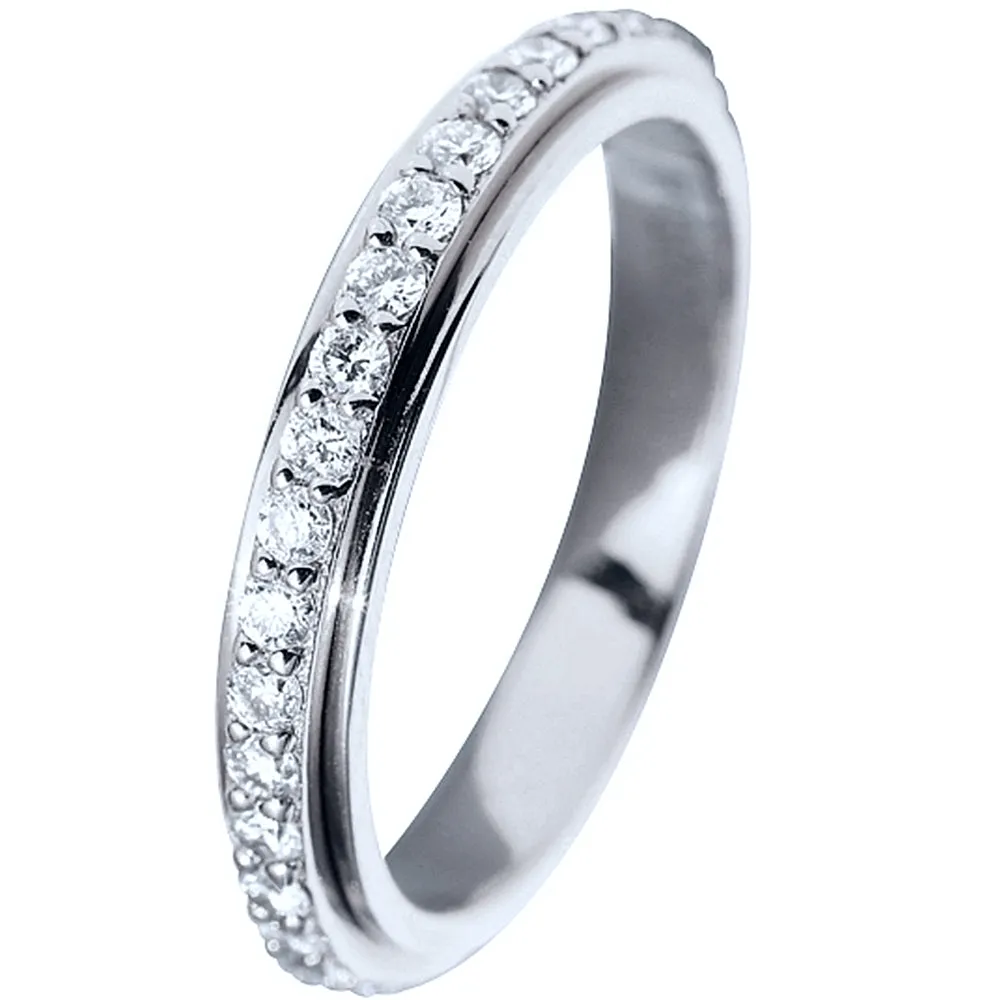 Diamond Full Eternity Spinning Ring
