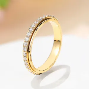 Diamond Full Eternity Spinning Ring