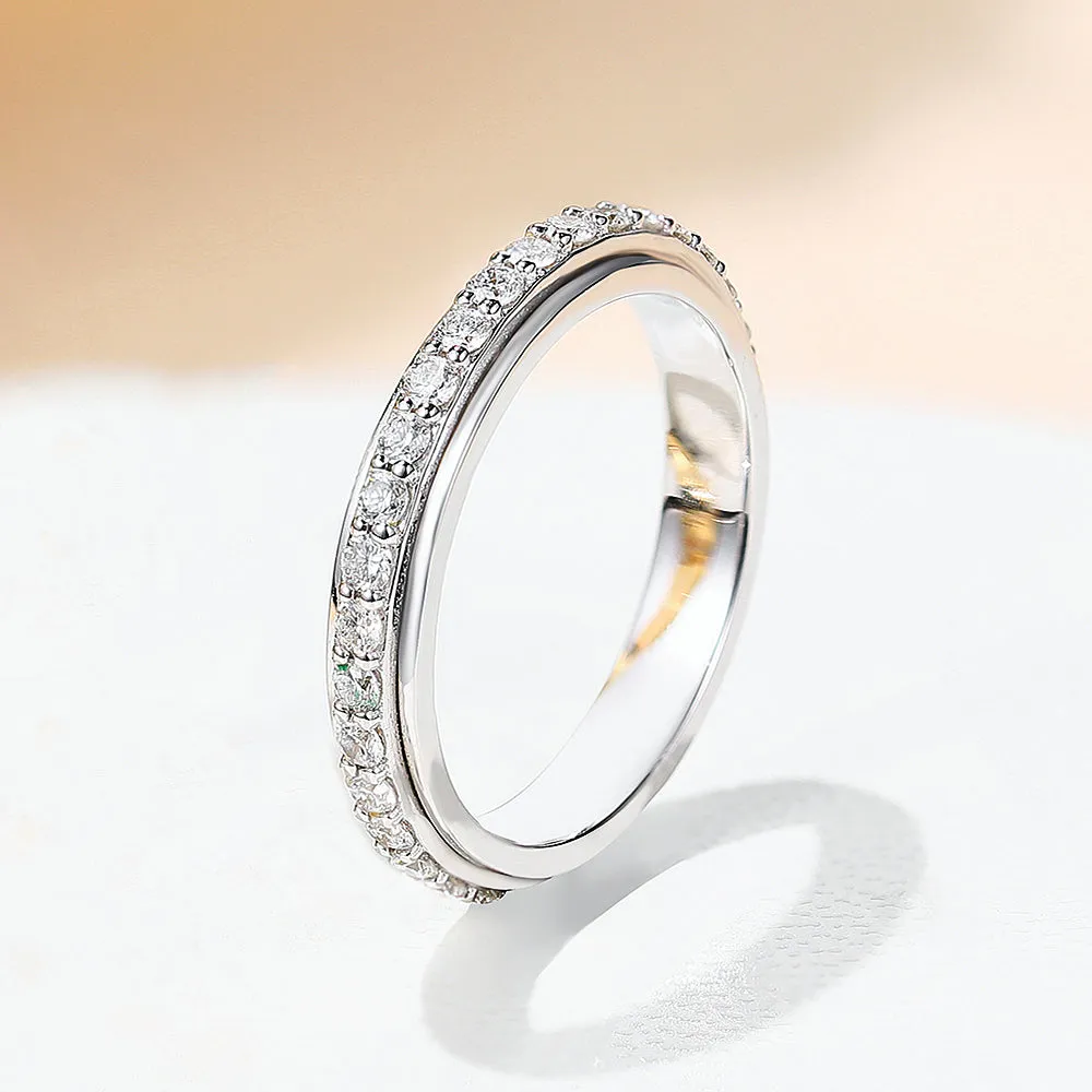 Diamond Full Eternity Spinning Ring
