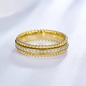Diamond Full Eternity Spinning Wedding Ring