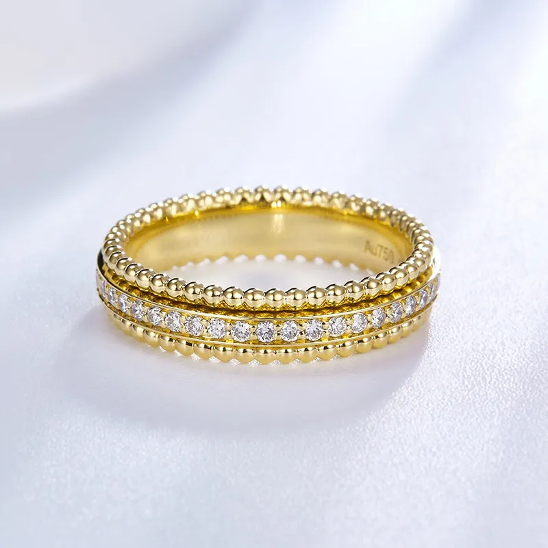 Diamond Full Eternity Spinning Wedding Ring