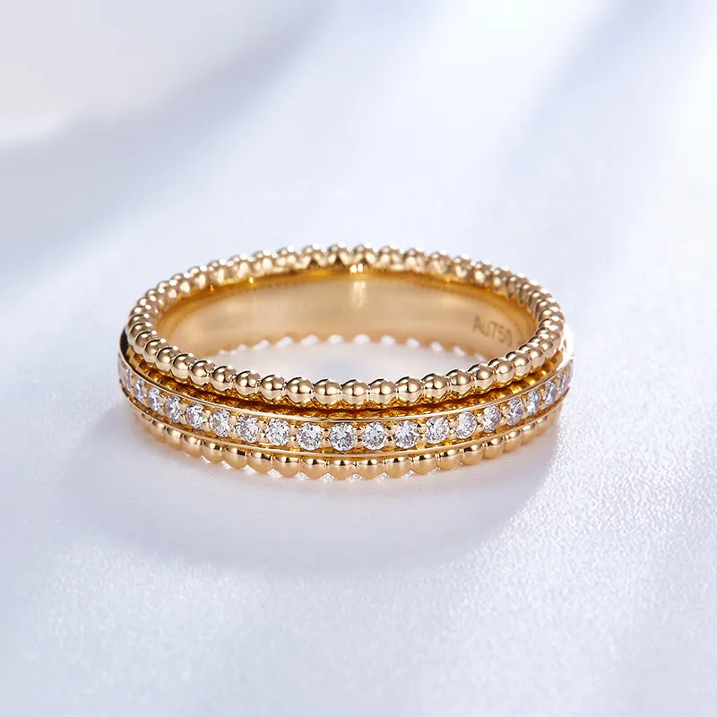 Diamond Full Eternity Spinning Wedding Ring