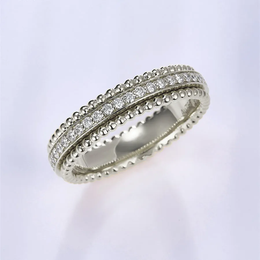 Diamond Full Eternity Spinning Wedding Ring