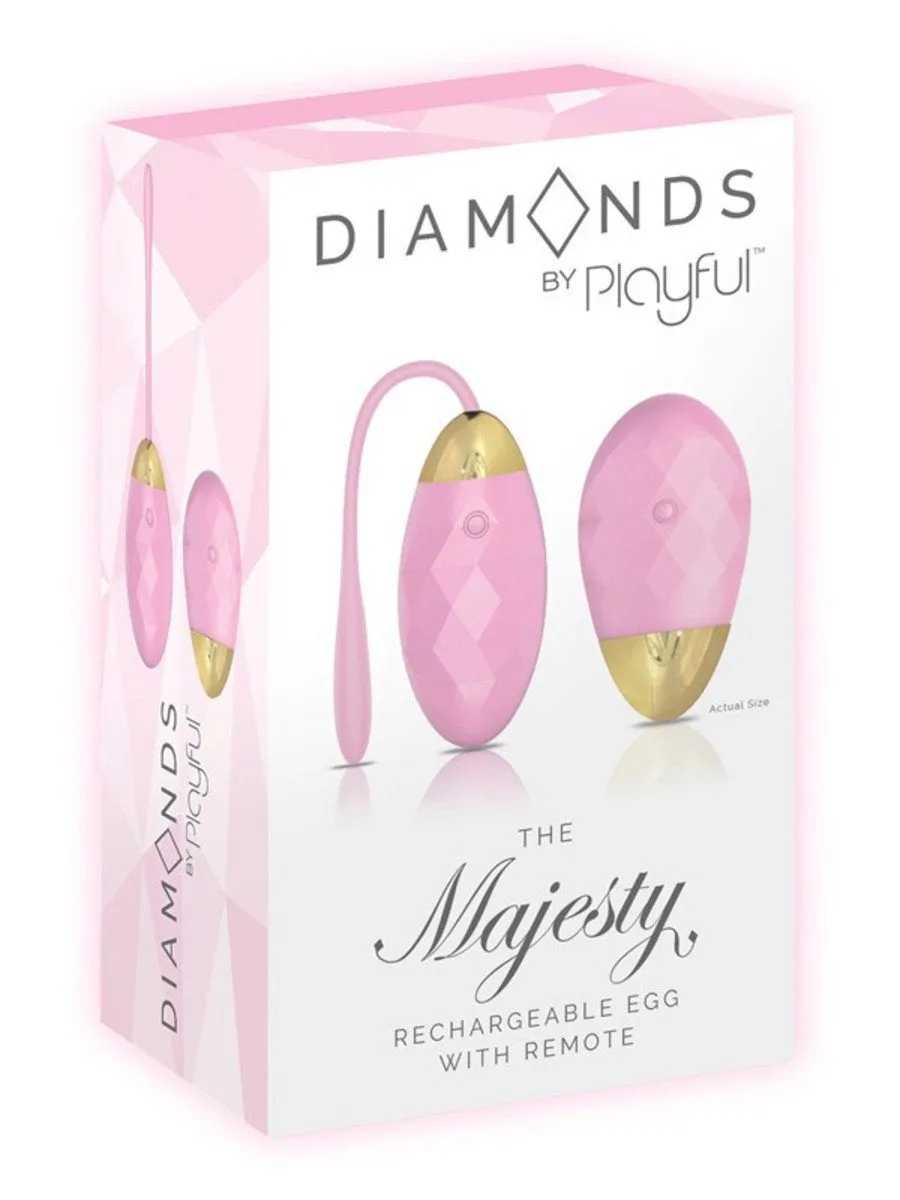 Diamonds The Majesty - Rechargeable Egg with Remote