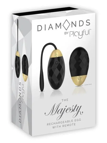 Diamonds The Majesty - Rechargeable Egg with Remote