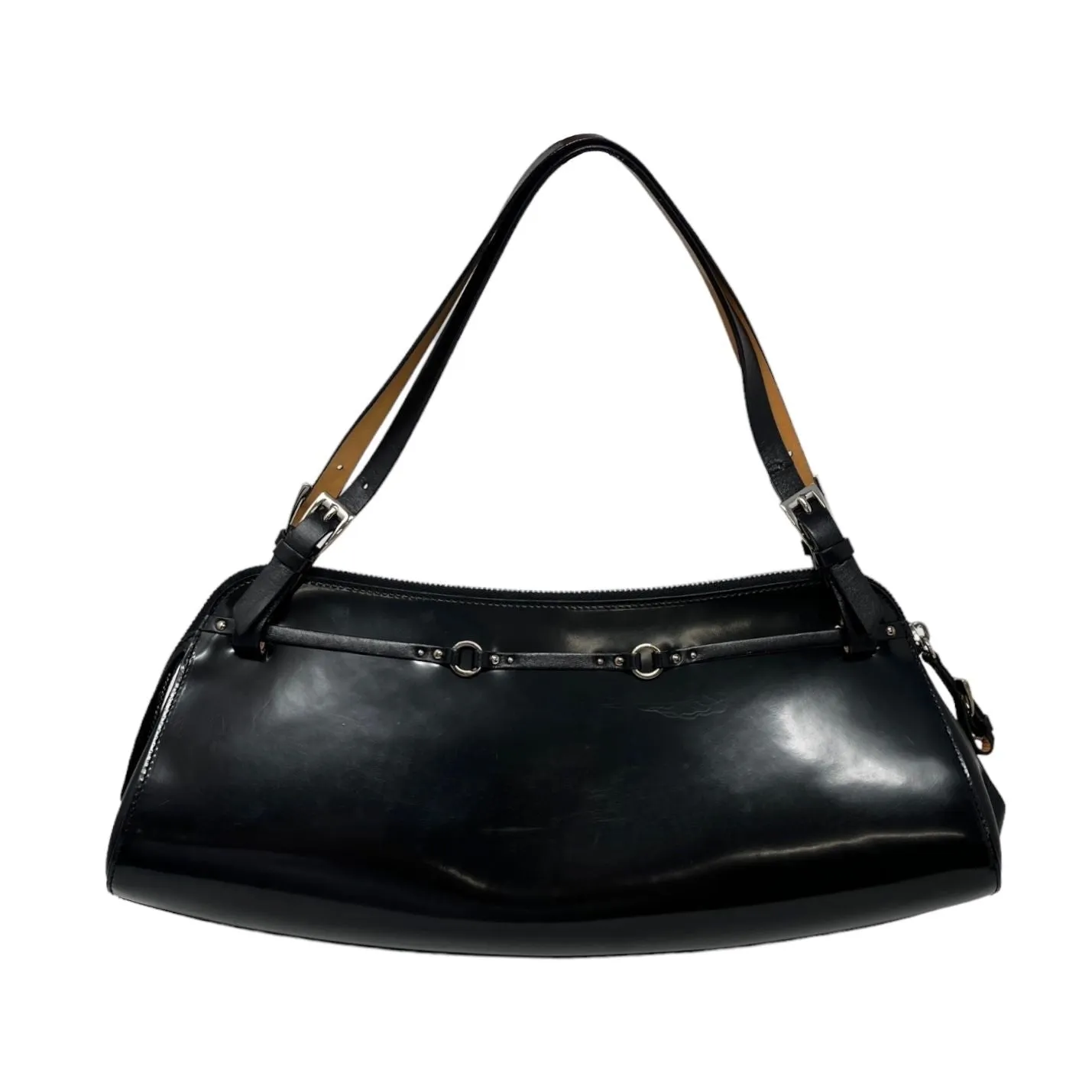 Dior Black Bondage Shoulder Bag