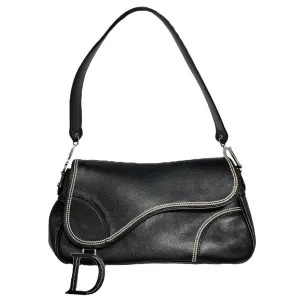 Dior Black Saddle Bag