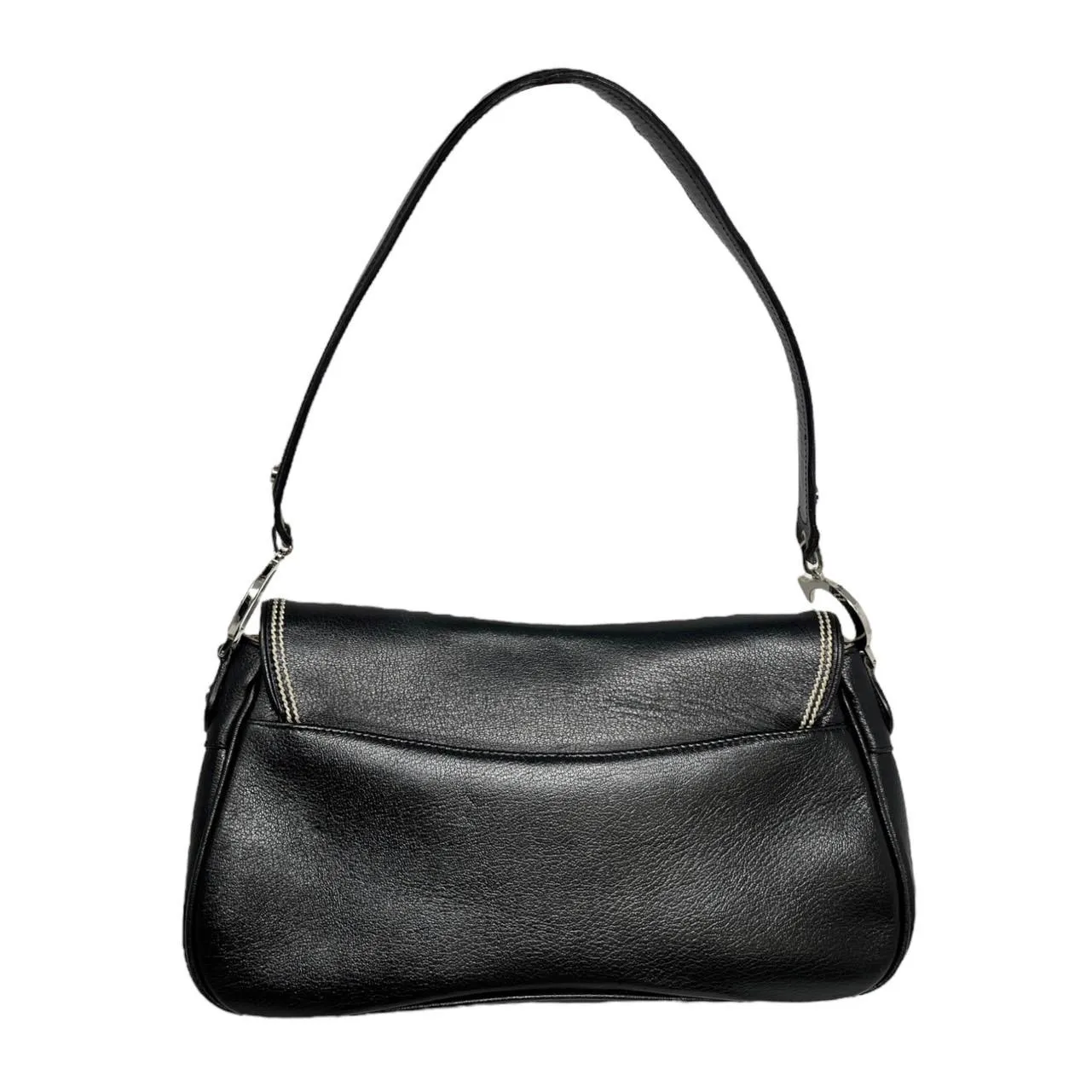 Dior Black Saddle Bag