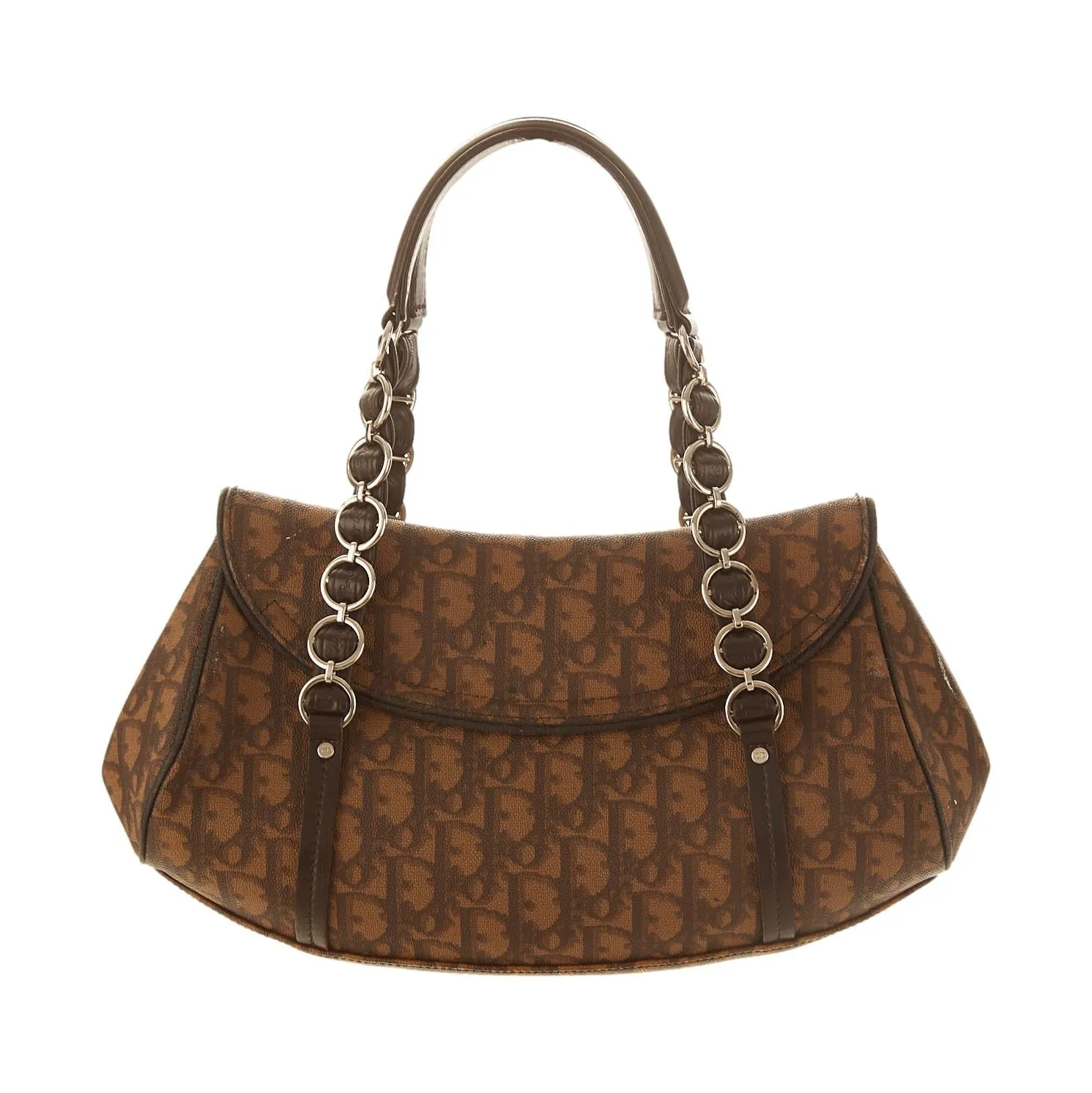 Dior Brown Bow Shoulder Bag