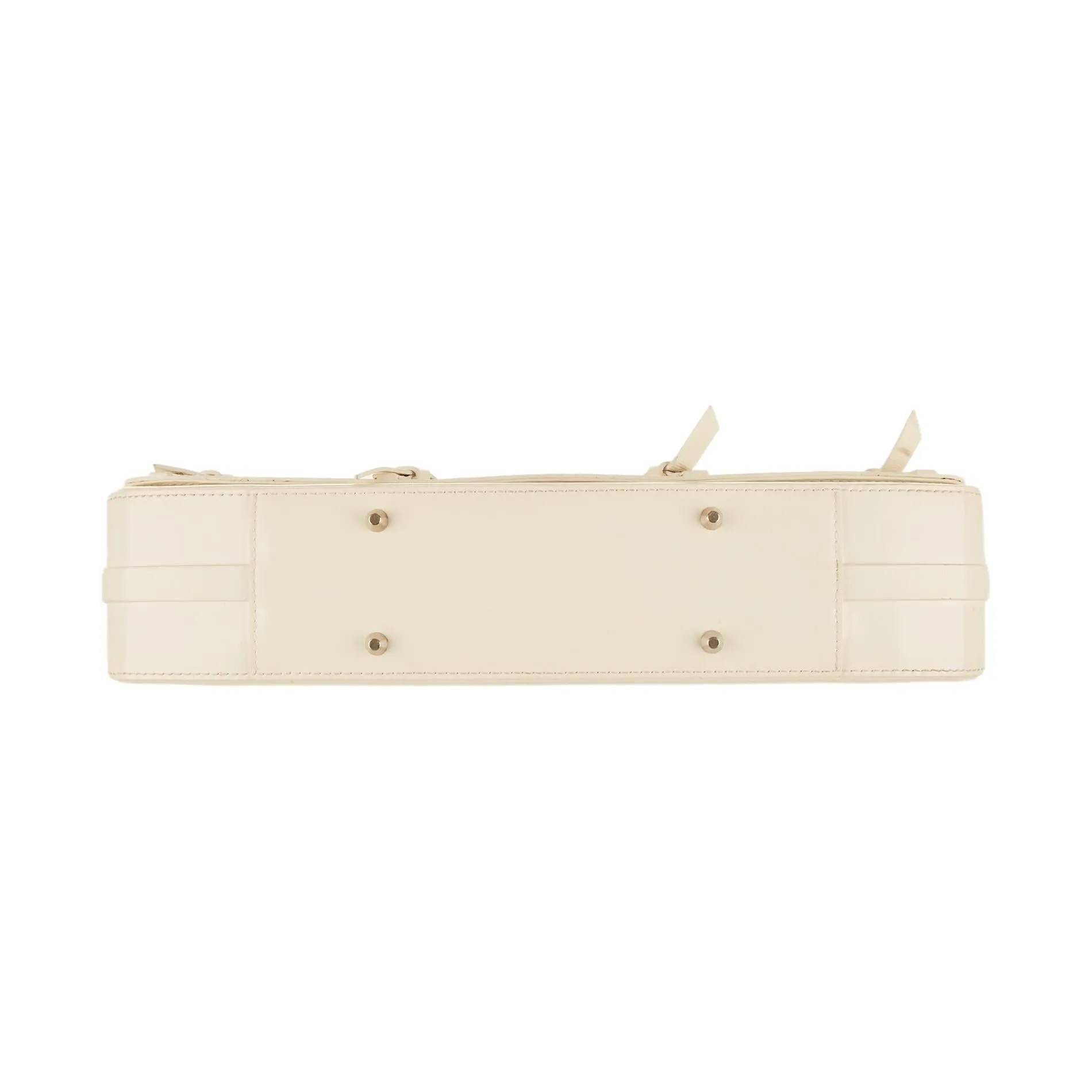Dior White Bondage Shoulder Bag