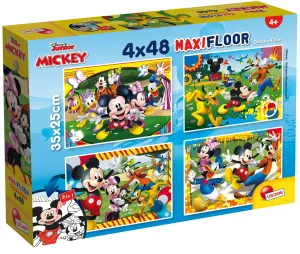 Disney Puzzle Maxifloor Mickey - 4 puzzle