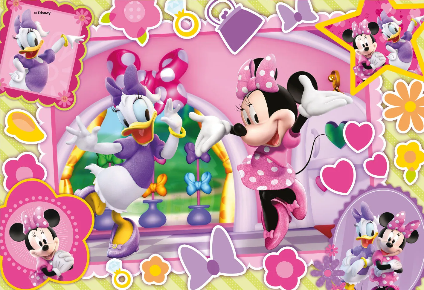 Disney Puzzle Maxifloor Minnie - 2 puzzle