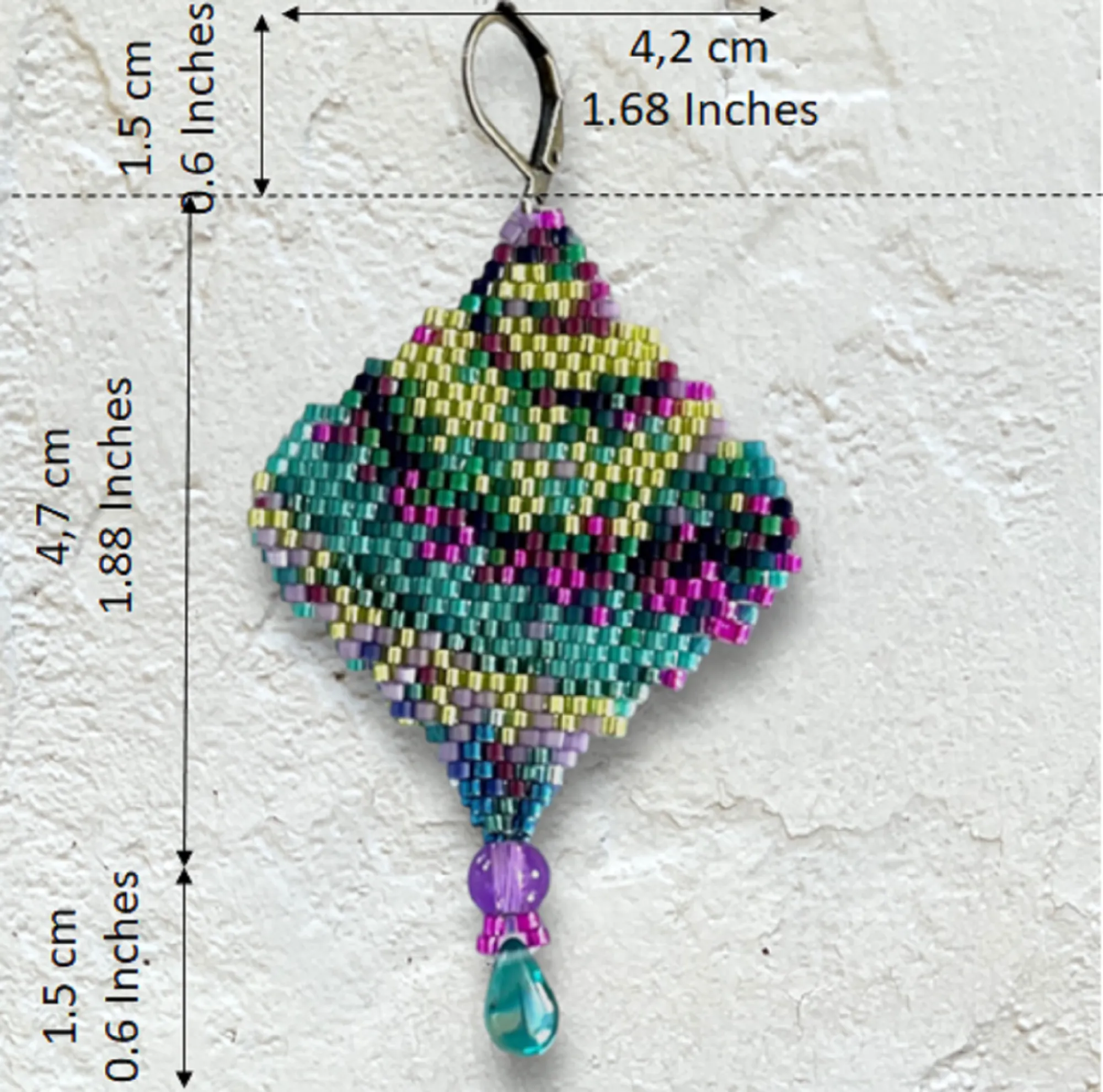 DIY Pattern - Pendentif COLORFUL SNAIL