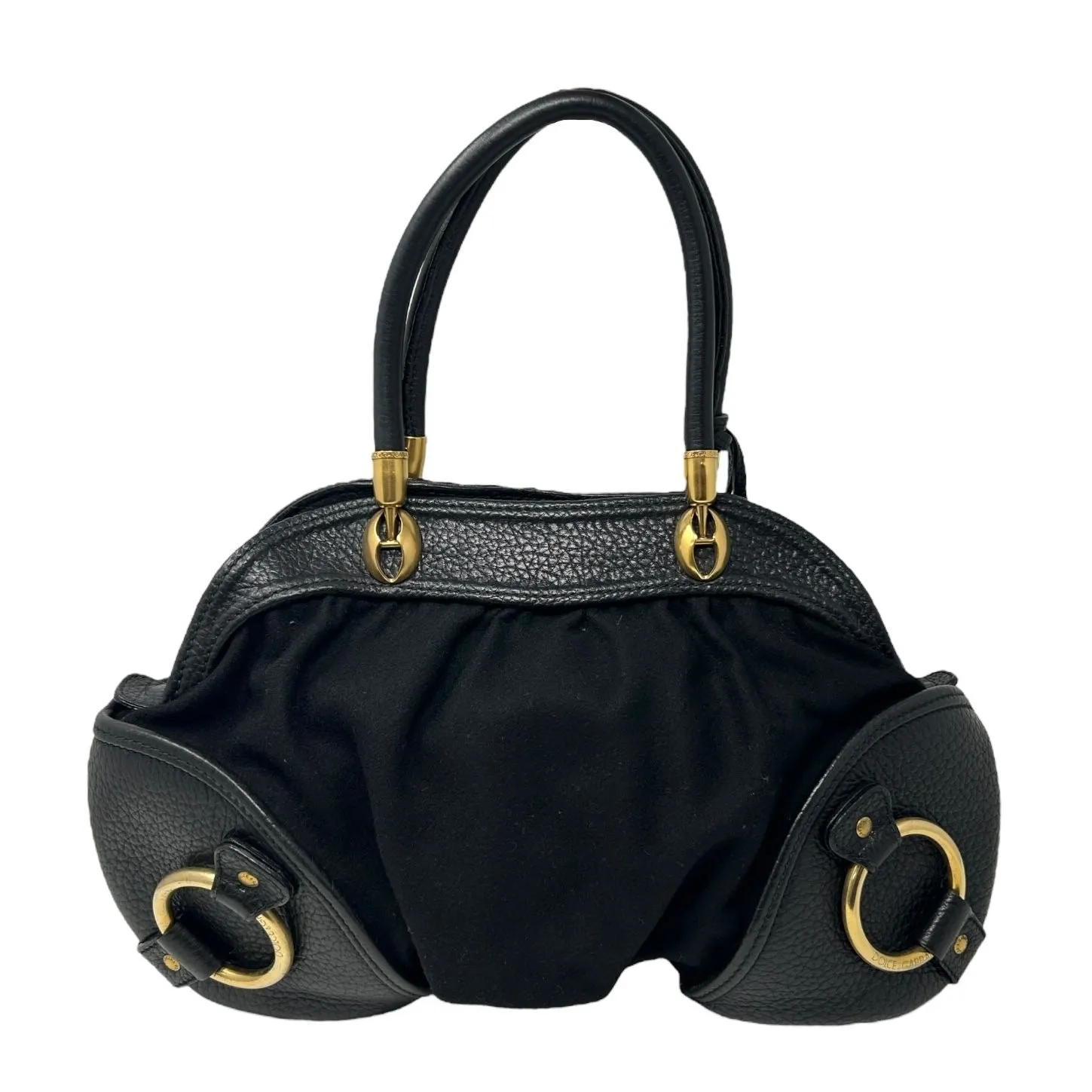Dolce & Gabbana Black Logo Shoulder Bag