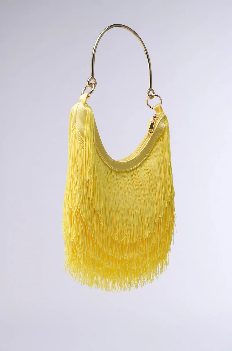 DONT MIND IF I DO FRINGE PURSE