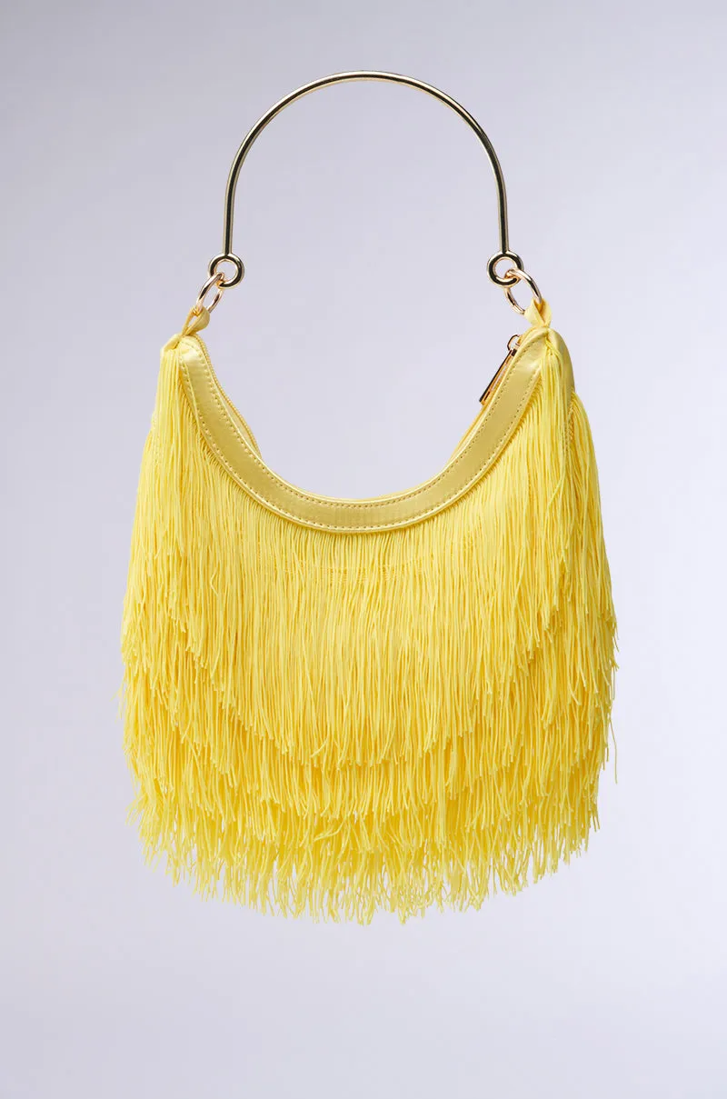 DONT MIND IF I DO FRINGE PURSE