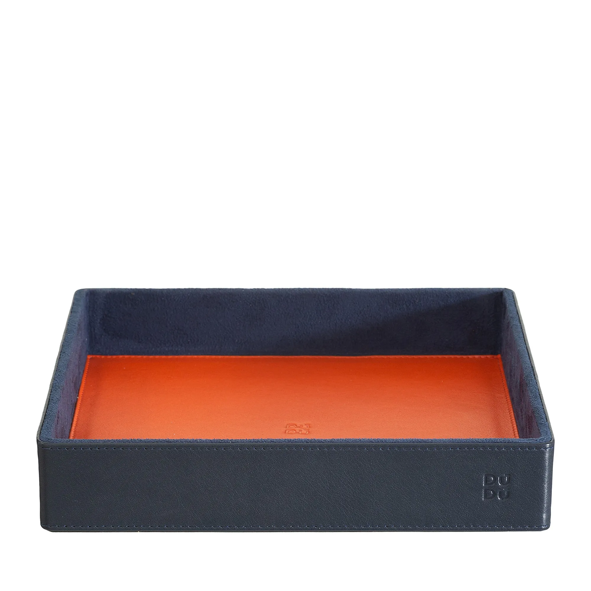 DUDU Set of Leather Desk for Office 4 Pcs With Empattered Penne Rates Road Letters Block Notes