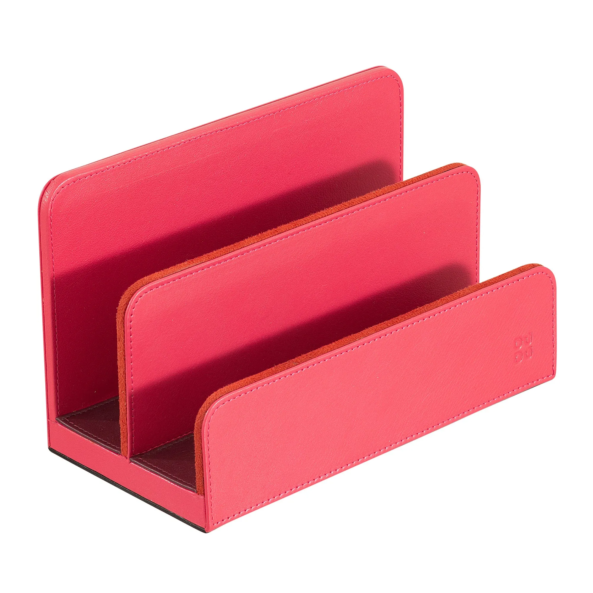 DUDU Set of Leather Desk for Office 4 Pcs With Empattered Penne Rates Road Letters Block Notes