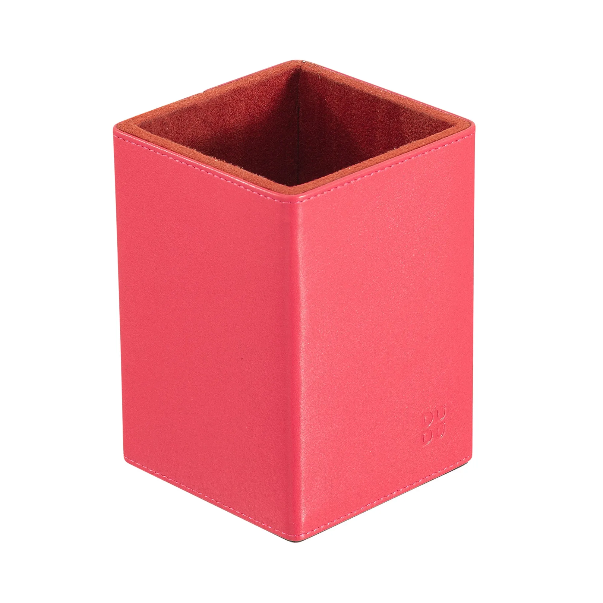 DUDU Set of Leather Desk for Office 4 Pcs With Empattered Penne Rates Road Letters Block Notes