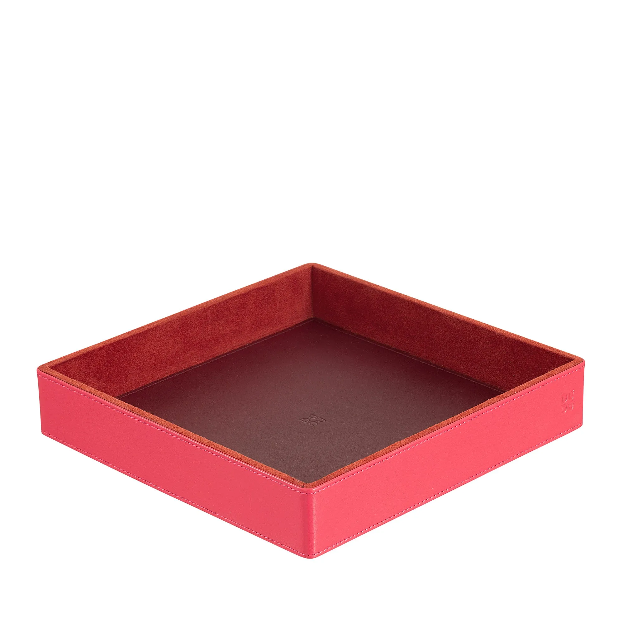 DUDU Set of Leather Desk for Office 4 Pcs With Empattered Penne Rates Road Letters Block Notes