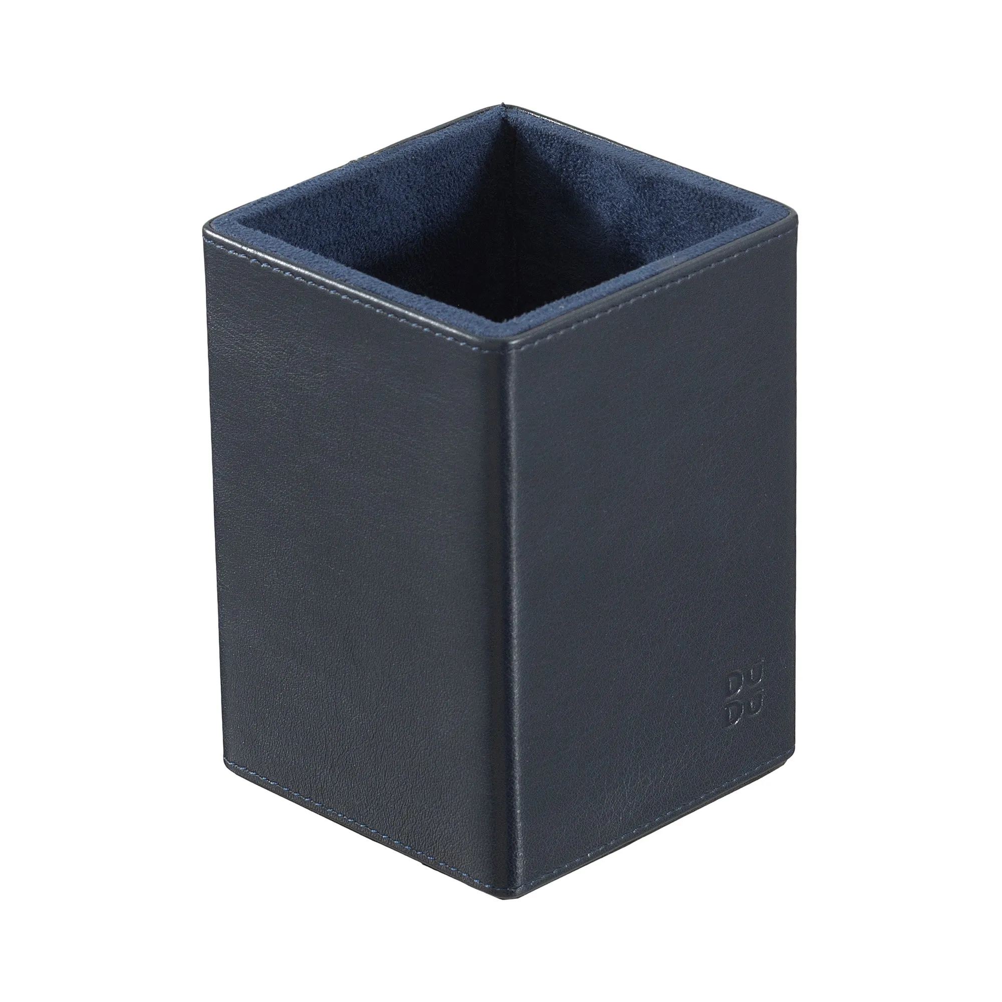 DUDU Set of Leather Desk for Office 4 Pcs With Empattered Penne Rates Road Letters Block Notes