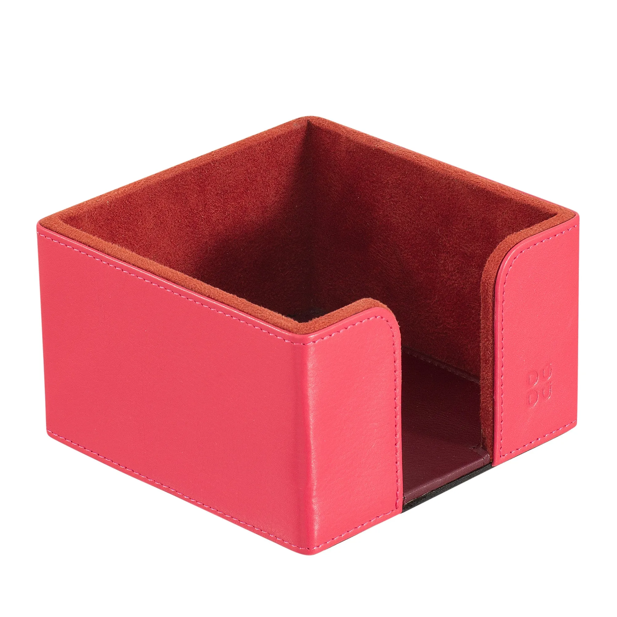DUDU Set of Leather Desk for Office 4 Pcs With Empattered Penne Rates Road Letters Block Notes