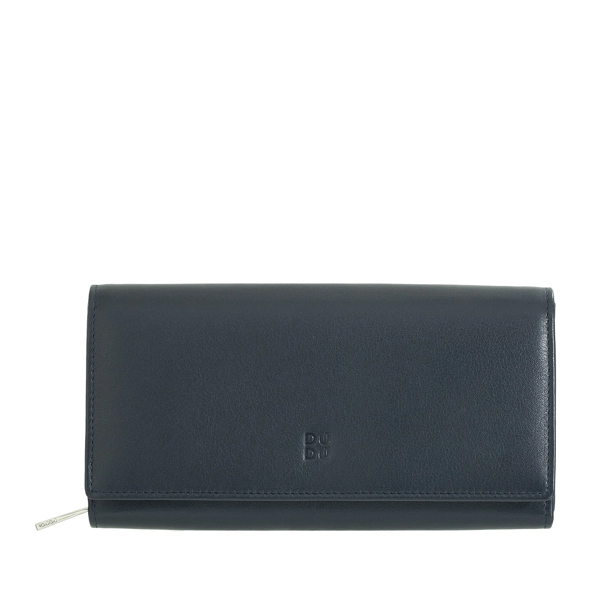 DUDU WOMEN'S WOMEN'S LEATHER RFID DESIGN LONG LONG WITH ZIP CARD ZIP HOODS AND CLOSURE BROOK
