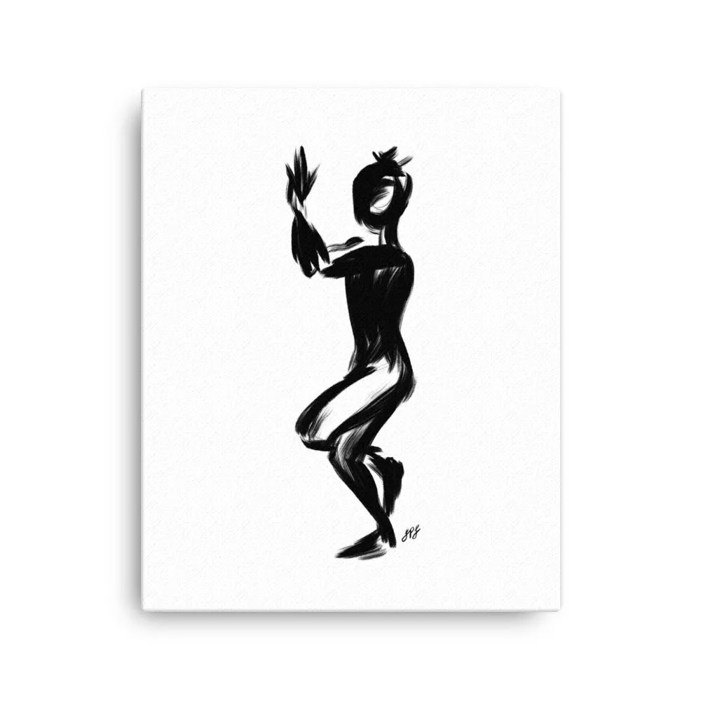 Eagle Pose - Canvas