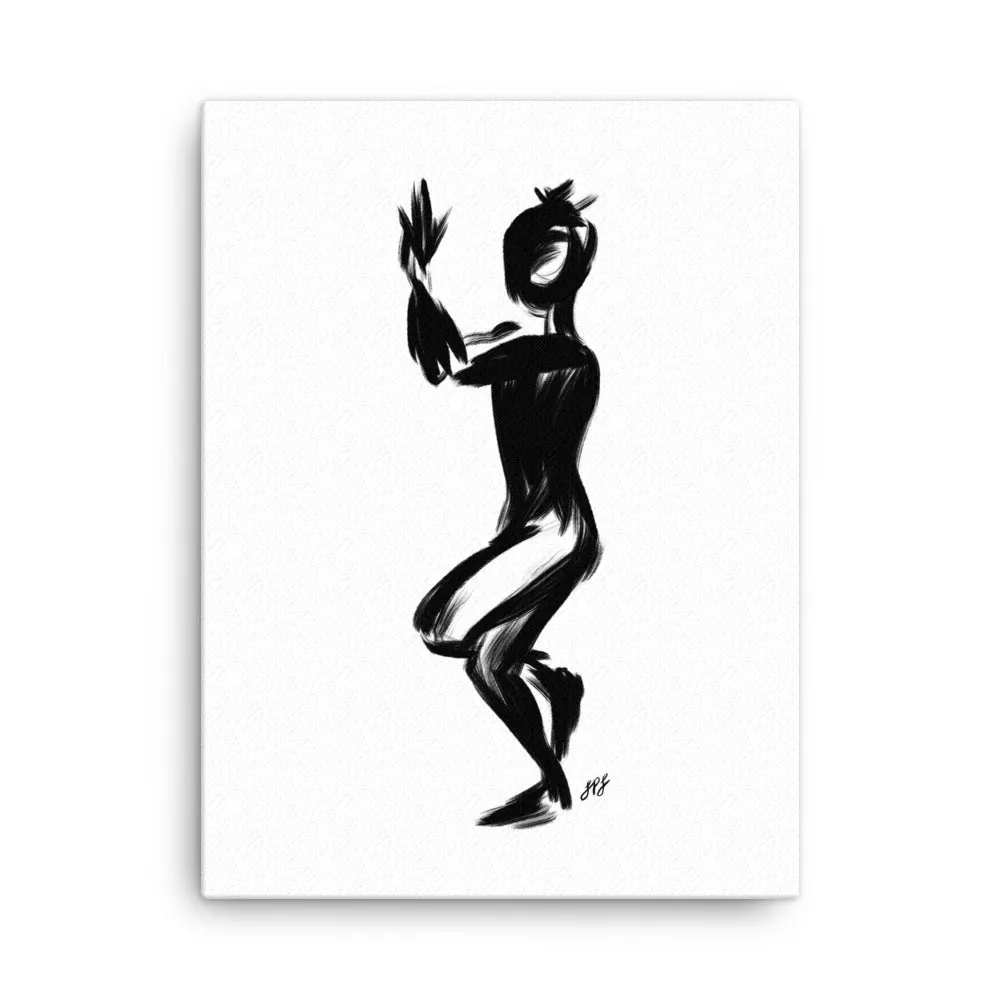 Eagle Pose - Canvas