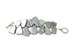 Electric Agate Bracelets