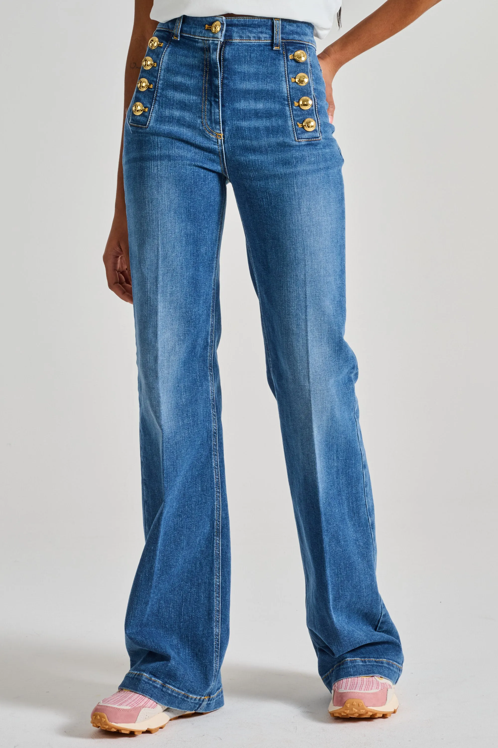 Elisabetta Franchi Jeans Blu Donna