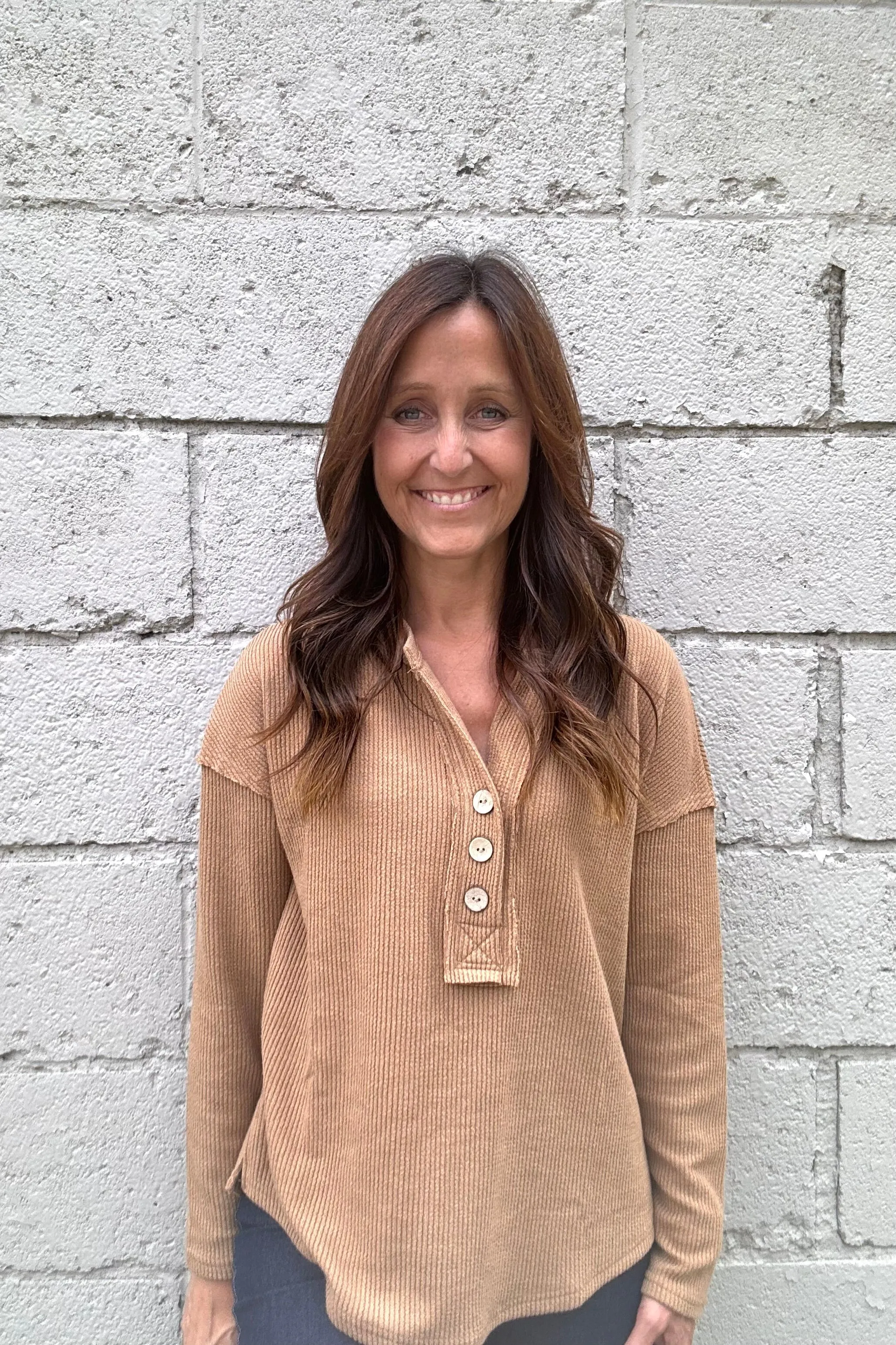 Eloise Button Henley-2 COLORS