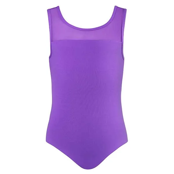 Energetiks Lisa Mesh Leotard | Party Purple | Child