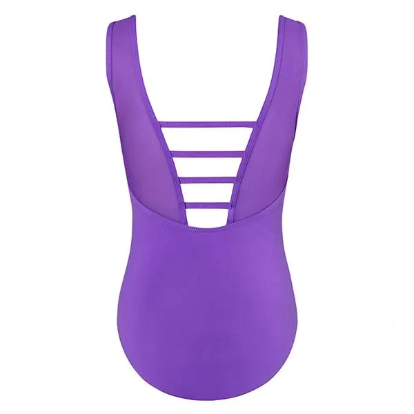 Energetiks Lisa Mesh Leotard | Party Purple | Child