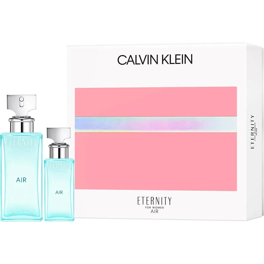Eternity Air by Calvin Klein for Women 3.4 oz EDP 2 PC Gift Set