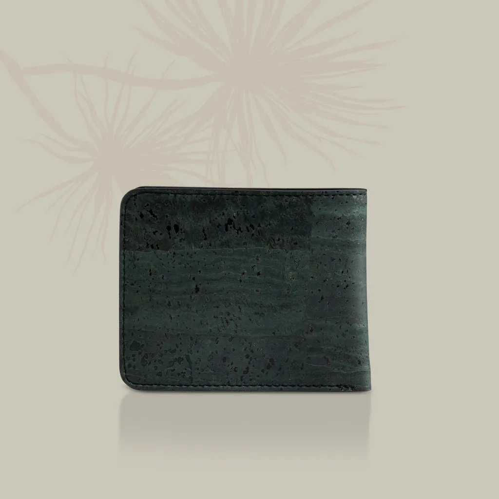 Evaan Men's Bi-Fold Cork Wallet