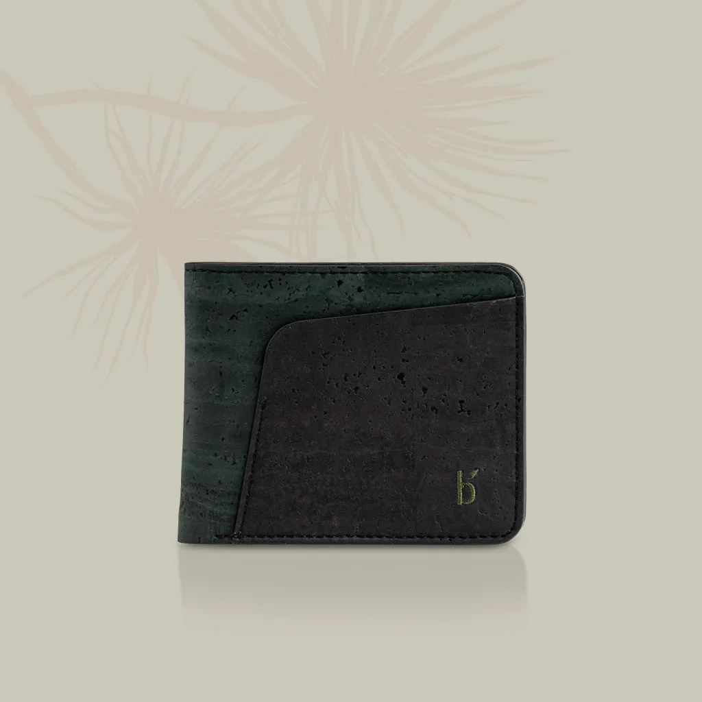 Evaan Men's Bi-Fold Cork Wallet