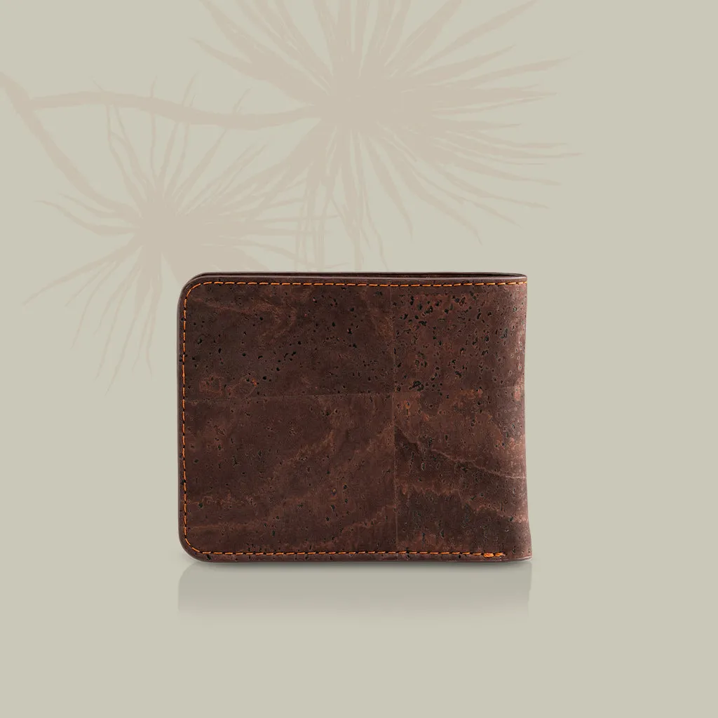 Evaan Men's Bi-Fold Cork Wallet