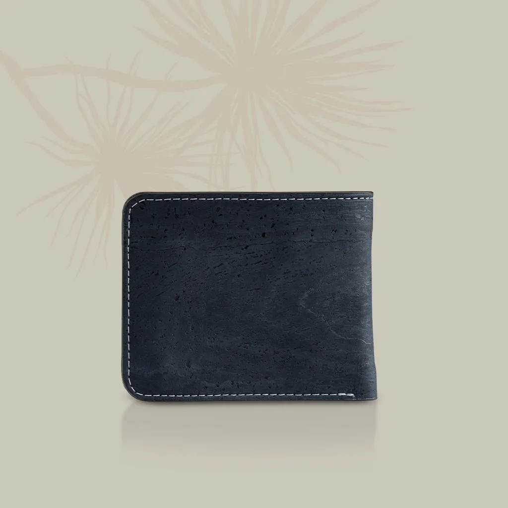 Evaan Men's Bi-Fold Cork Wallet