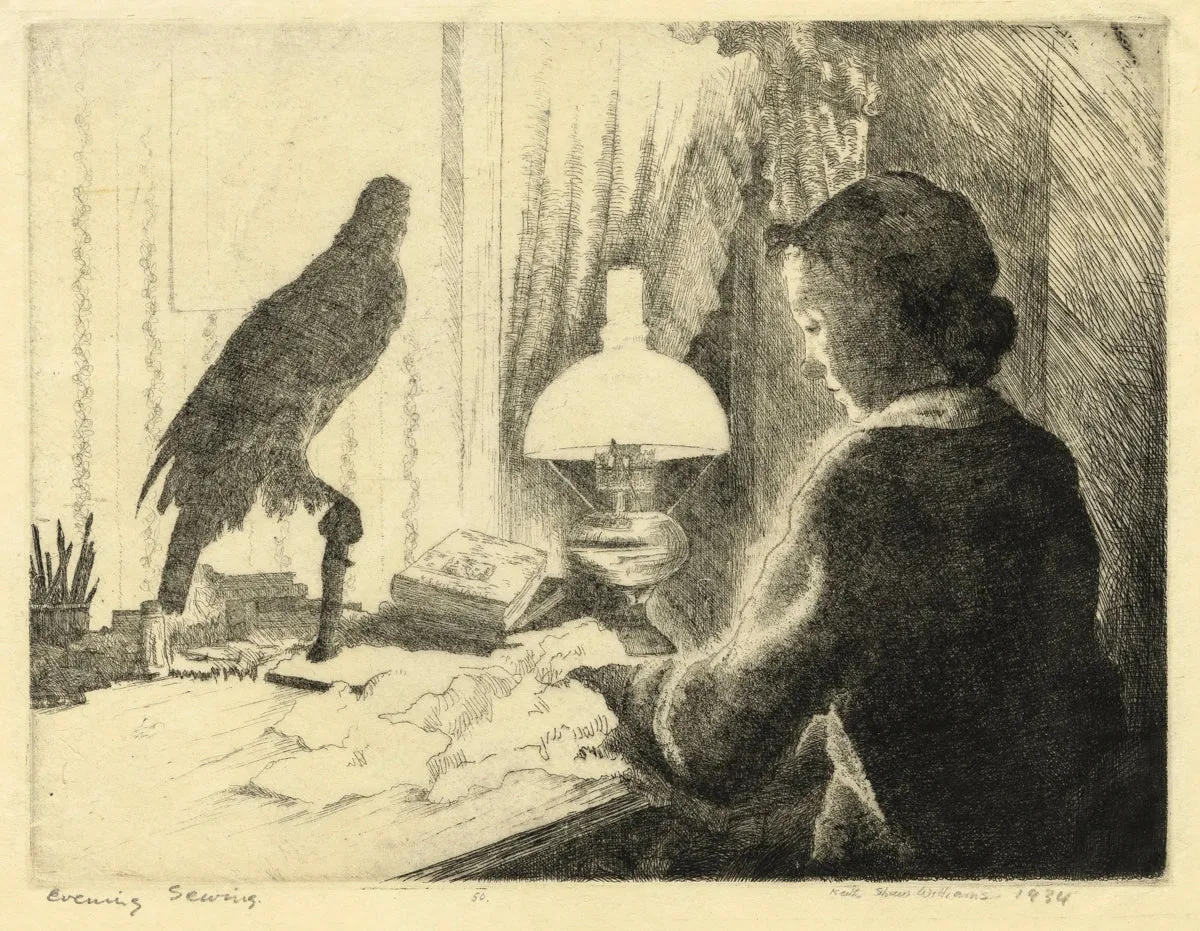 Evening Sewing