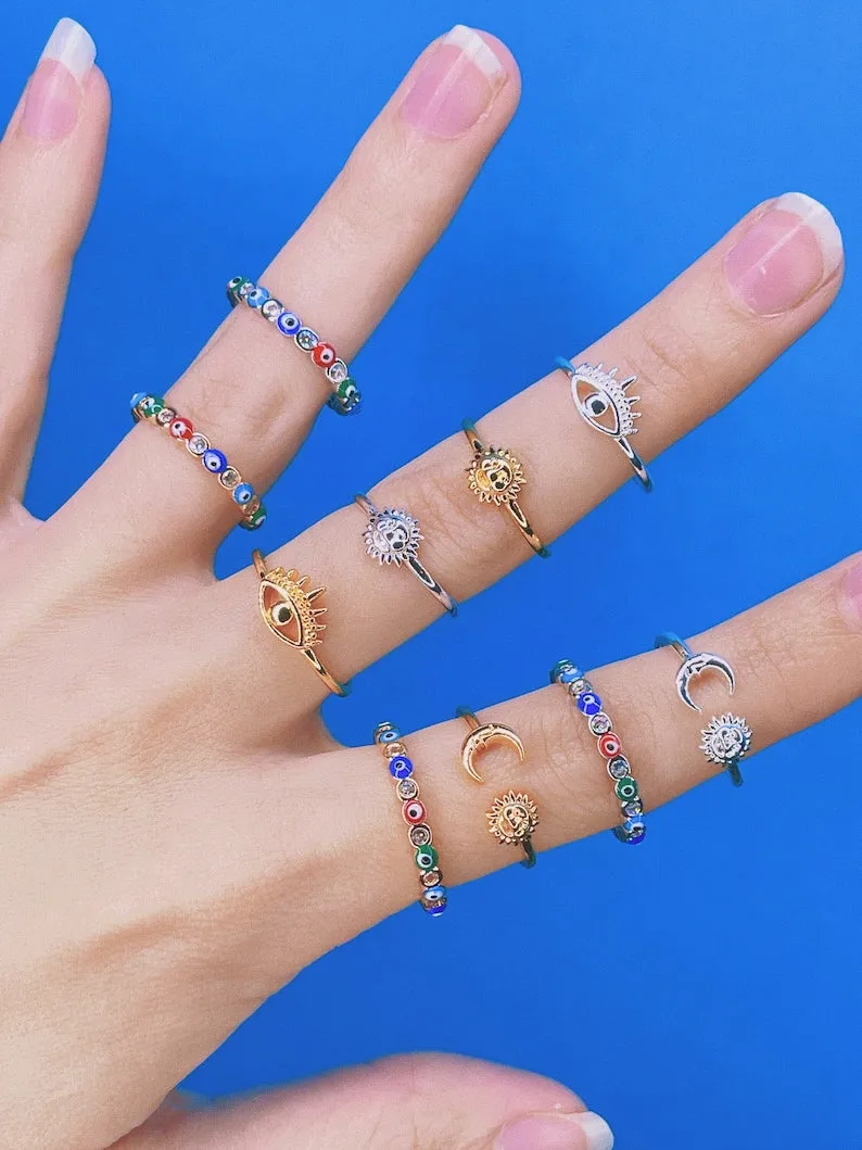 Evil Eye Colorful Band