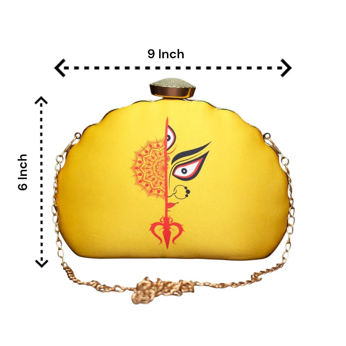 Exclusive Clutch with Ardhanari Nateshwar Portrait