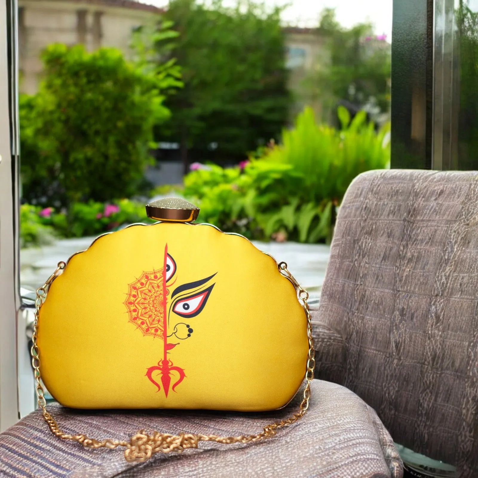 Exclusive Clutch with Ardhanari Nateshwar Portrait