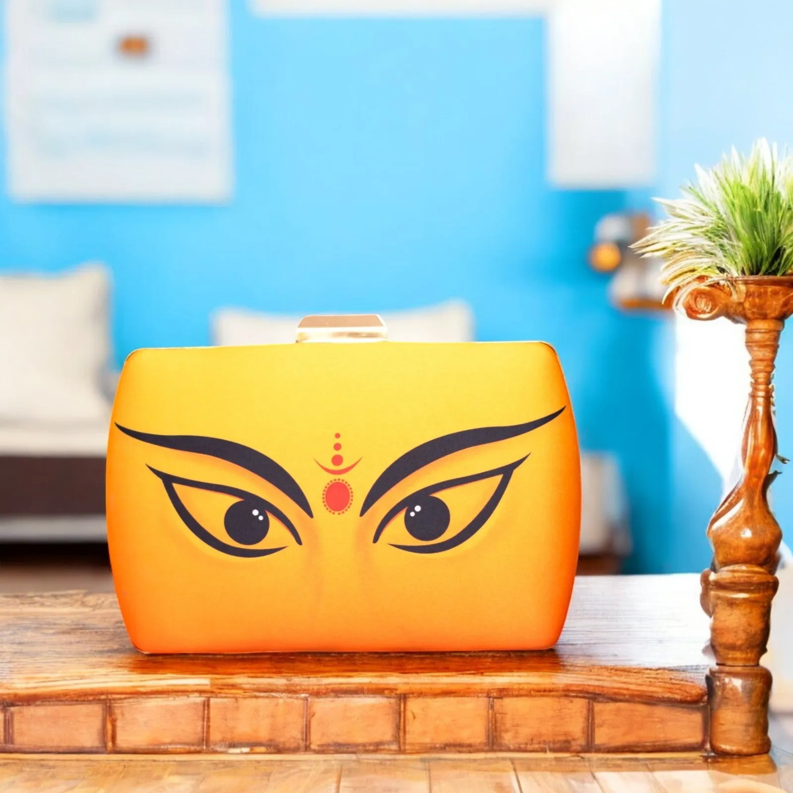 Exclusive Clutch with Eyes Portrait