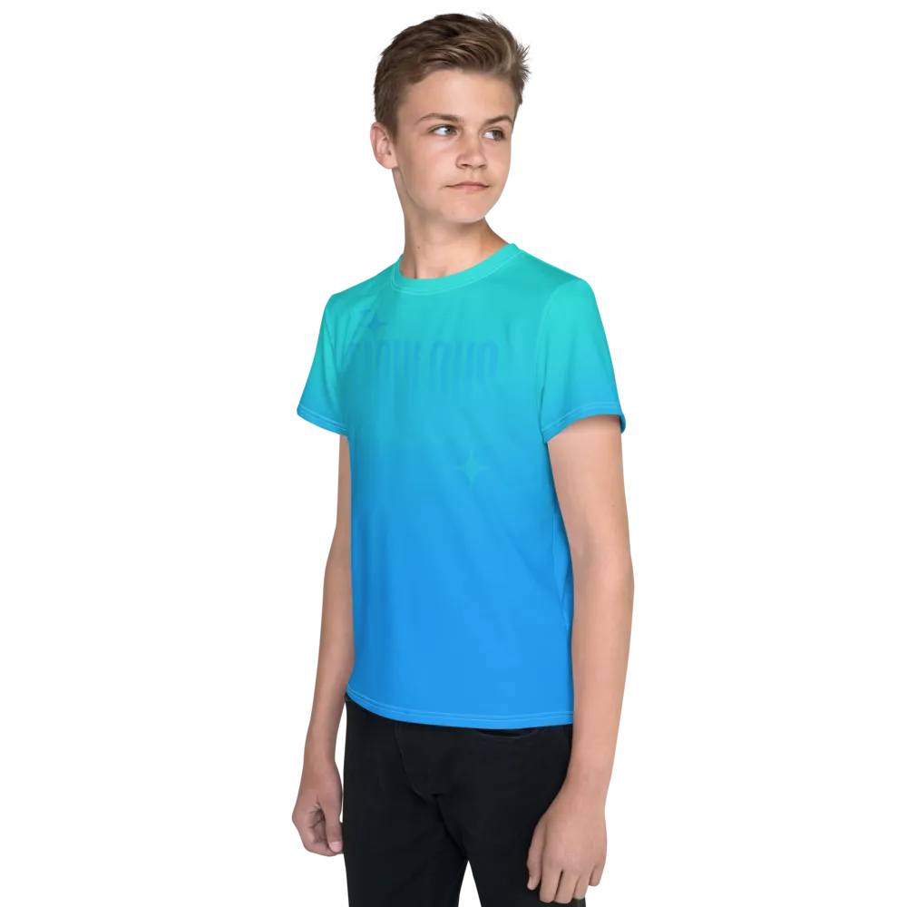 Fabulous Ghost Text Unisex Youth Tee