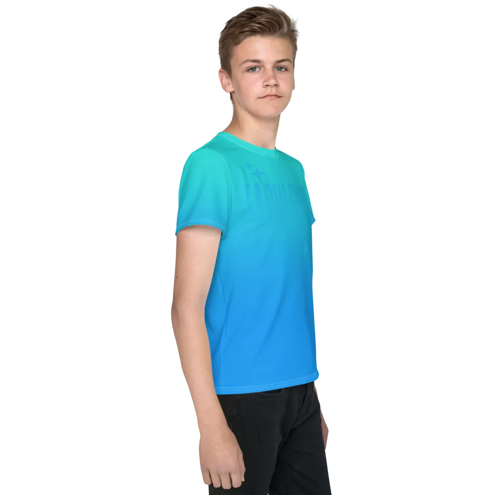 Fabulous Ghost Text Unisex Youth Tee